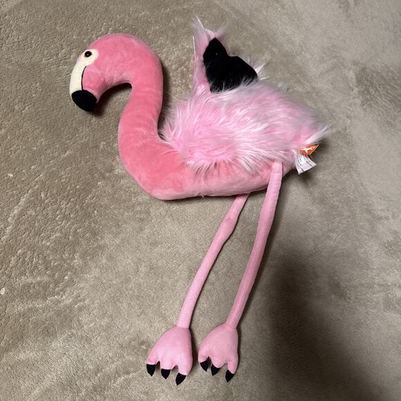Wild Republic Pink Flamingo Plush 15” Stuffed Animal - Picture 1 of 6